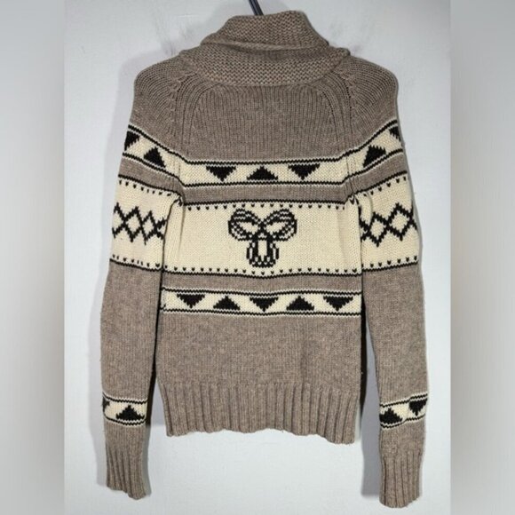 Aritzia TNA 100% Lambwool Full Zip Sweater size S - Picture 4 of 7